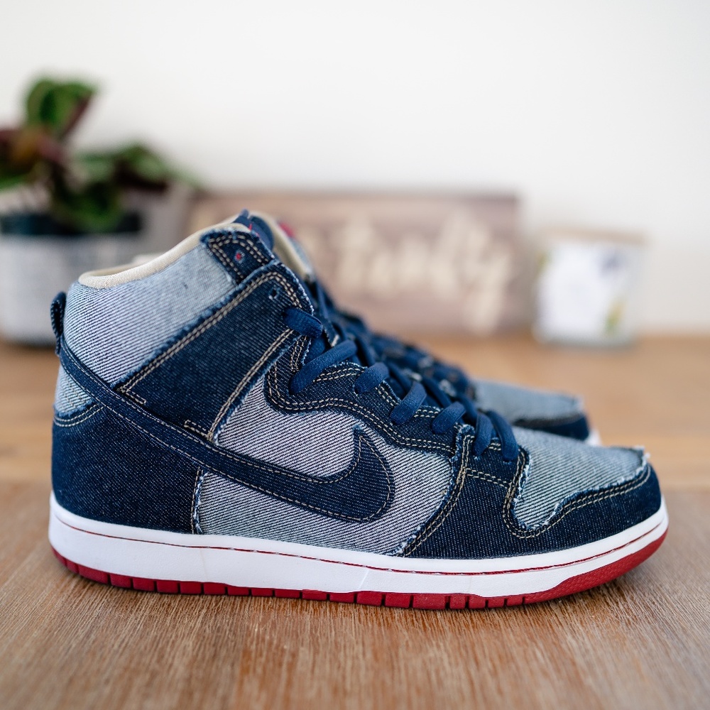 Nike SB Dunk High Reese Forbes Denim